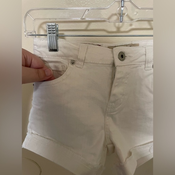 ✨Girls Lucky Brand White Denim Riley Shorts Size 12 - Picture 4 of 13